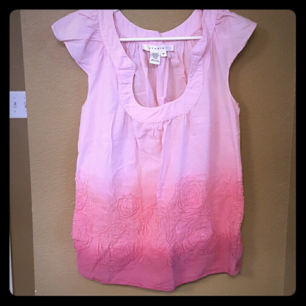 Studio m lovely pink shirt